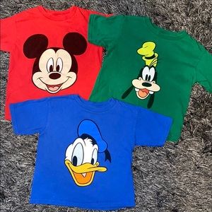 3-pack Disney short sleeved shirts